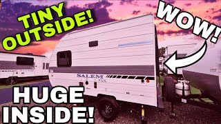 TINY but AMAZING Salem FSX 135ICE Travel Trailer Caravan RV! 