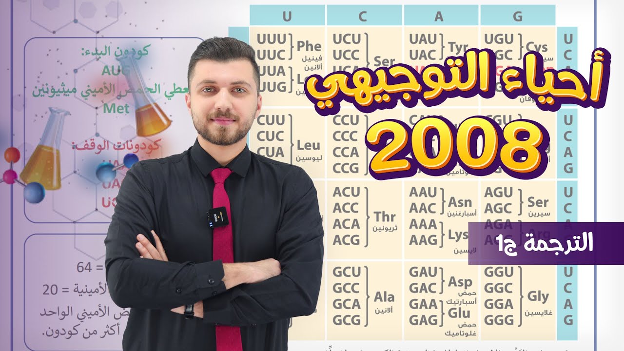 أحياء التوجيهي 2008 | الحصة 44 | الترجمة ج1 | د. محمد القاضي