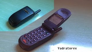 Motorola V3688/V3682 retro review (old ringtones) brick phone vintage