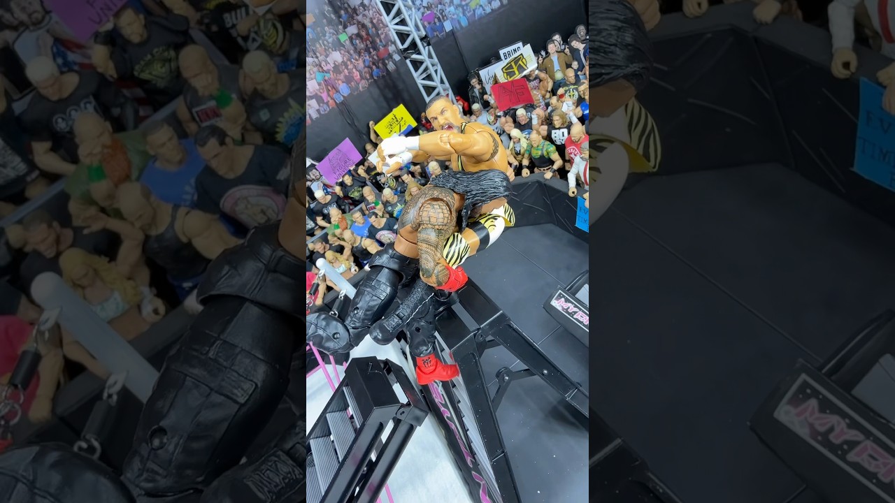 ROMAN REIGNS SPEARS BRON BREAKKER OFF A LADDER!💥