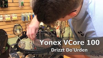 Time Lapse: How to String a Yonex VCore 100 Tennis Racquet