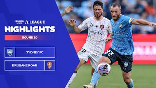 Sydney FC v Brisbane Roar FC - Highlights | Isuzu UTE A-League 2023-24 | Round 20