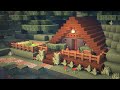 Minecraft | How to Build an Easy Starter Cabin