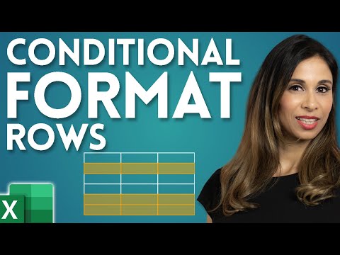 Excel Conditional Formatting with Formula | Highlight Rows based on a cell value