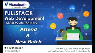 What Is Full Stack | What Is Full Stack Web Development | Full Stack Developer Tutorial|Visualpath