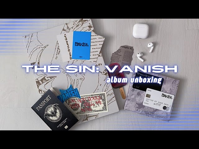 ✧ enhypen sin: vanish album unboxing 🔪 target exclusive versions