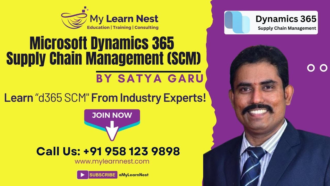 Microsoft Dynamics 365 Supply Chain Management Free Demo | Microsoft ...