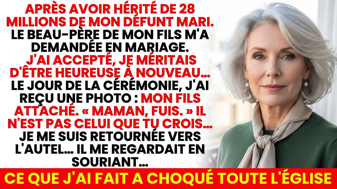 J’Étais À L’Autel Pour Épouser Le Beau-Père De Mon Fils, Mais J’Ai Reçu : « Maman, Fuis ! »