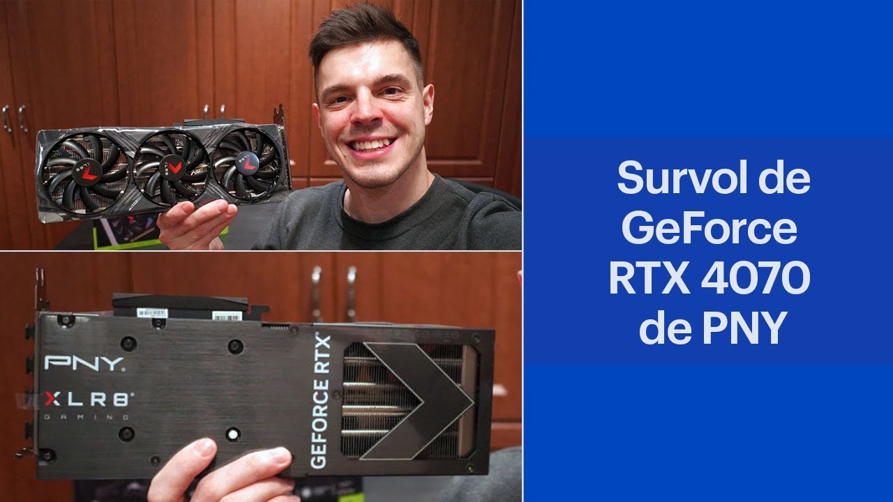 Survol de la carte graphique GeForce RTX 4070 XLR8 de PNY - YouTube