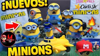 ¡SALIERON LOS NUEVOS MINIONS EN CARL’S JR! de Star Pals 😱🍟