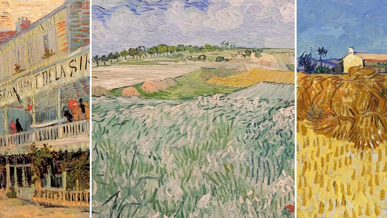 Vincent van Gogh Art TV — Silent Art Gallery · September 29 Morning | Plain near Auve… & others