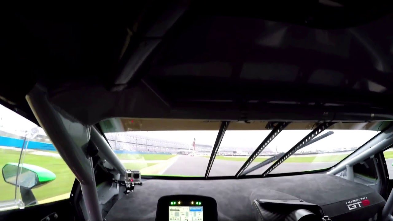 Corey Lewis Change Racing Helmet Cam Lamborghini Huracan GT3