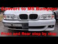 M5 Bumper, Convert your BMW bumpers to M5 Bumpers Front and Rear