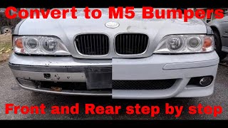 M5 Bumper, Convert your BMW bumpers to M5 Bumpers Front and Rear