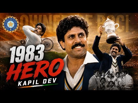 Kapil Dev - 1983 Hero 🏆 | The Captain Who Changed Indian Cricket Forever 🇮🇳 | Cricket Genius