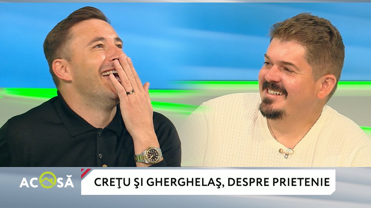 Emilian Creţu şi Dumitru Gherghelaş, despre prietenie, beţia de 3 luni şi expresia 