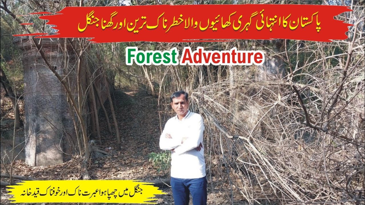 Old And Historical Rest House & Pond In Pabbi Forest Park Of Kharian District Gujrat 