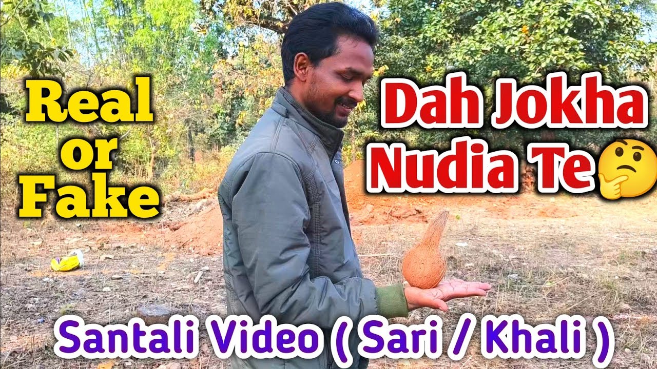 Nudia Te Dah Jokha // Santali Video // Real Test // Water Source Find With Coconut // Nawa Sirjon 