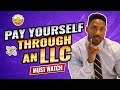 How to pay yourself as an llc