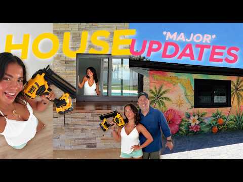 MAJOR HOUSE UPDATES *ALMOST DONE* || Flipping a house at 19 years old...