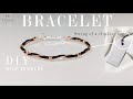 Easy bracelet /made with string of a clothing tag/DIY BANGLE/Wire Wrap Tutorial/How to make