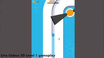 Line Colour 3D Level 1 gameplay