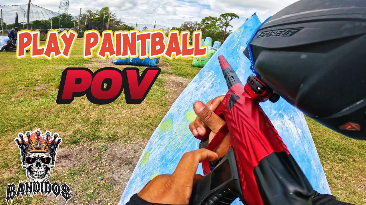 Here we go again |Bandidos| Legacy Park #pov #paintball #video #pov #pointofview