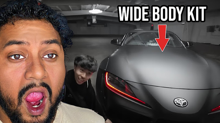 TazMico Reacts To "MY BRAND NEW WIDE BODY SUPRA" This the Best Supra 🔥