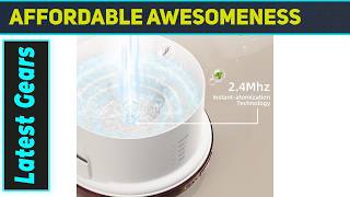 ASAKUKI Essential Oil Diffuser 500ML Best Ultra Quiet Aromatherapy Humidifier for Home