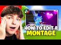 How to edit insane fortnite montages for free  davinci resolve tutorial 2024