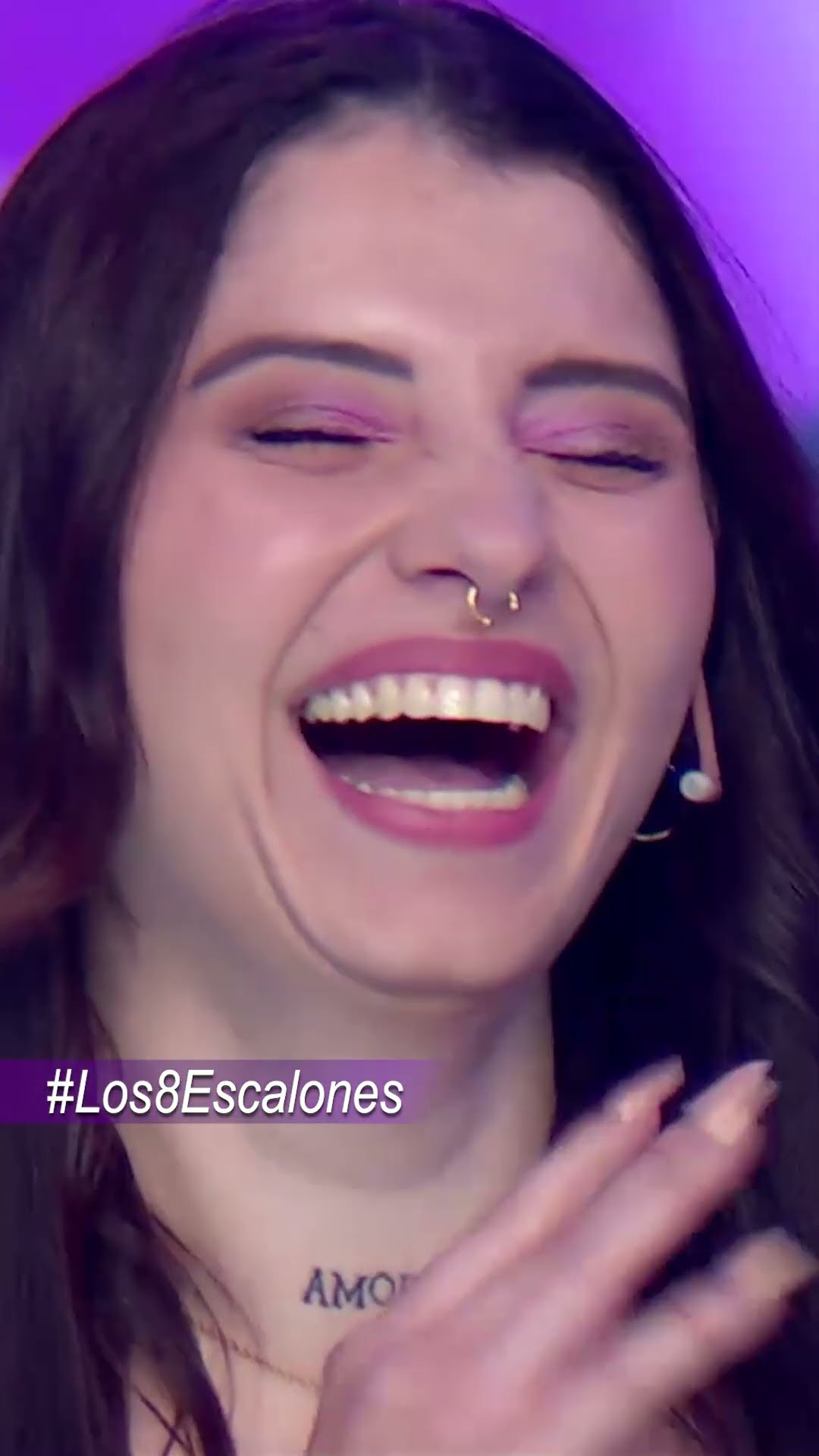 ¡A quién no le pasó! ? 100% tentada, una participante de Los 8 escalones