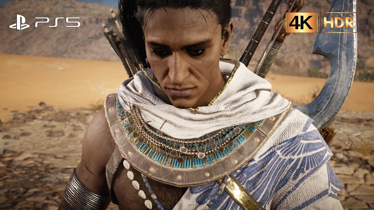 Bayek's Promise Assassin's Creed Origins 4K PS5 HDR
