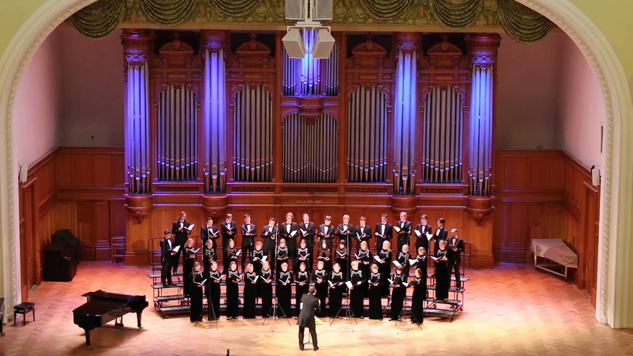 Баркаускас \"Stabat Mater\". Солистка:Мария Саитбаталова. Камерный хор ...