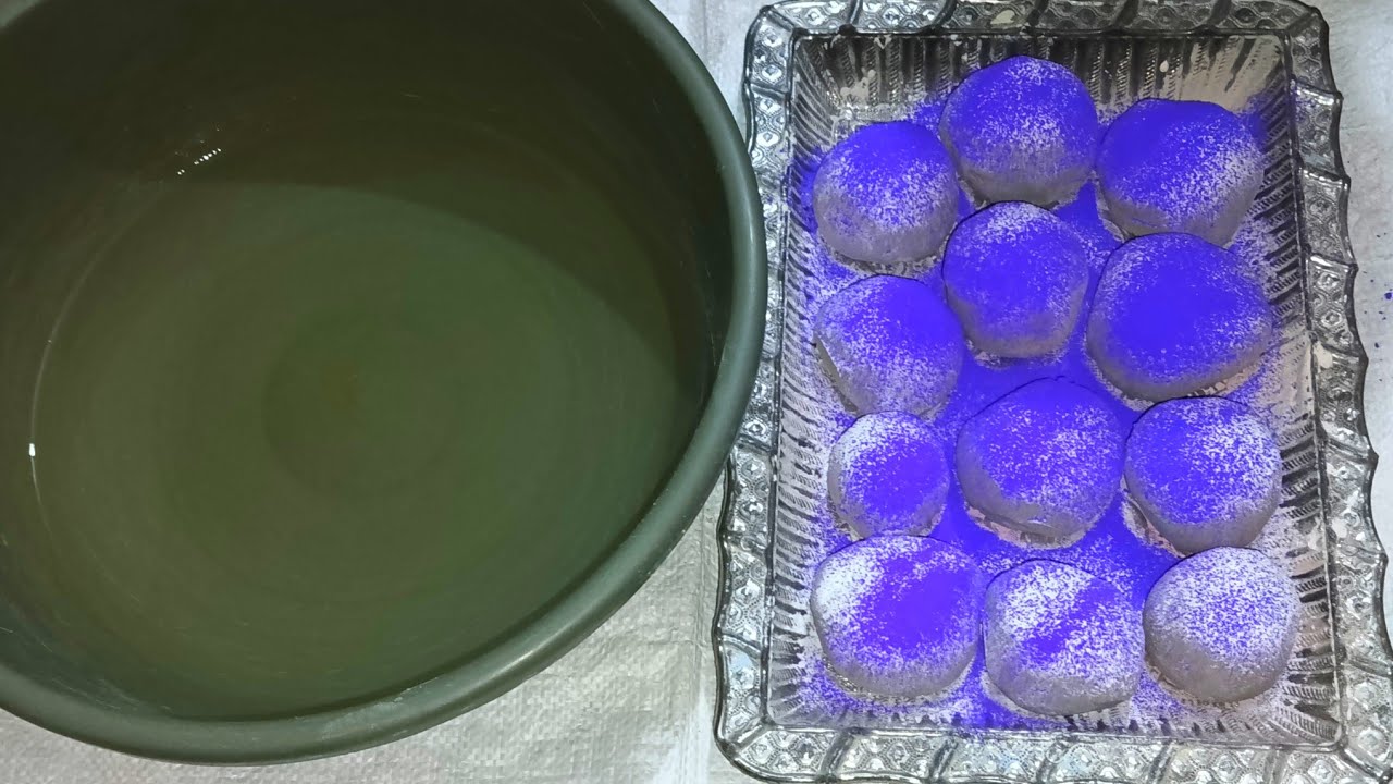 Dark Purple Water Crumbling 💜💧 | Soft Breaks & Dusty ASMR Satisfaction 🌬️