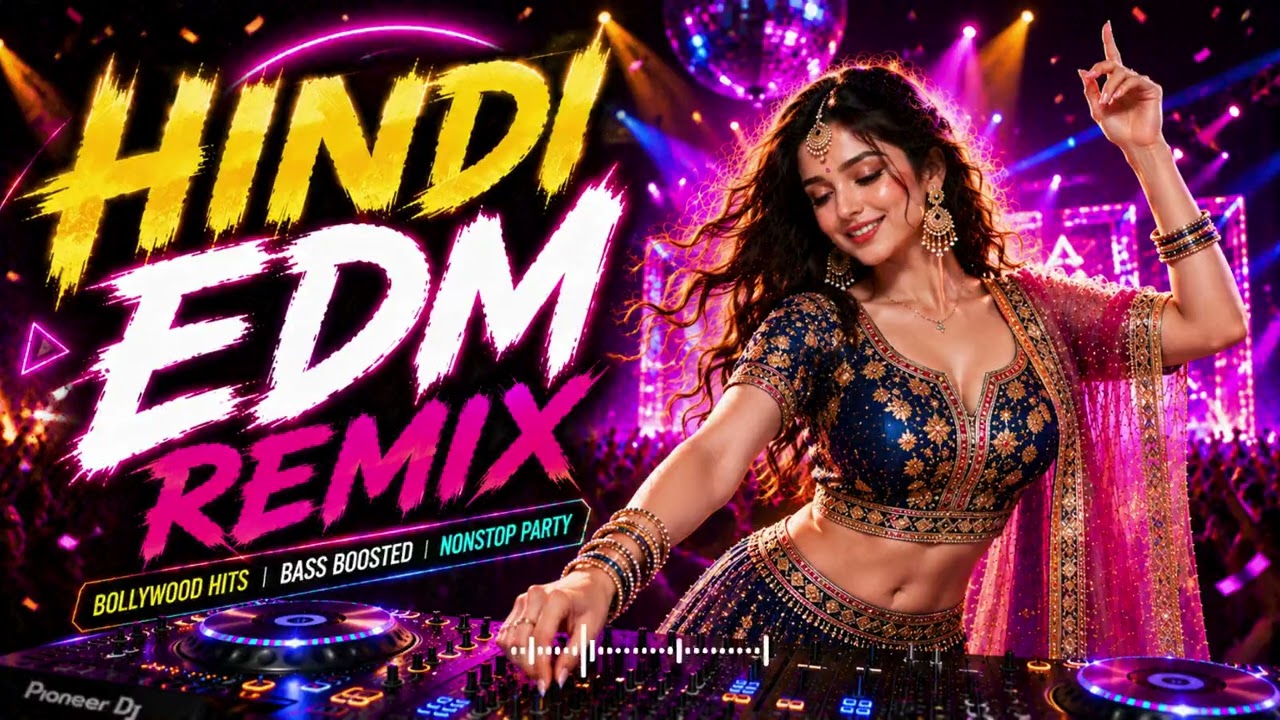 Hindi EDM Remix 2026 🔥 After Dark Bollywood Mix | Bass Boosted