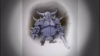 Coloring Clash of Clans P.E.K.K.A screenshot 5