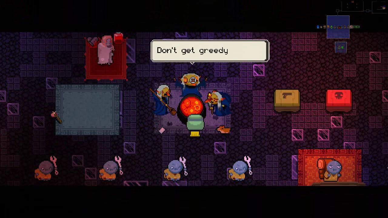 Enter The Gungeon Npc Test Room In Ag D Youtube