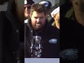 Landon Dickerson's speech at the Eagles Super Bowl parade #shorts