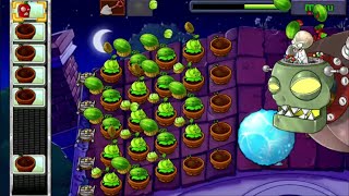 Plants vs Zombies// Adventure roof levels 6_ 10//Gameply