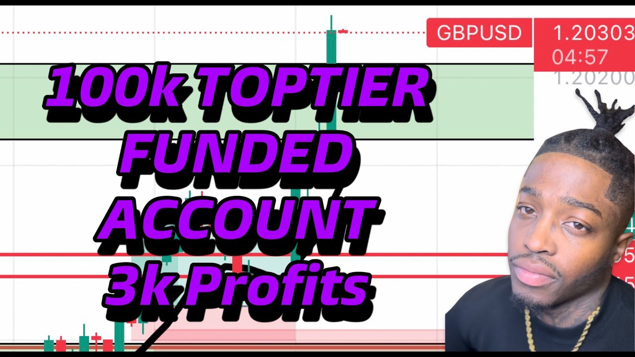 100K TOPTIER FUNDED ACCOUNT | 3K PROFITS TRADING GBPUSD | @DOYLE SUPPLY AND DEMAND STRATEG | FOREX