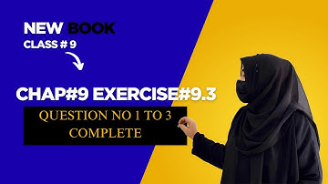 Class 9th Math New Book Ch 9 Exercise 9.3 Q1,Q2,Q3 Class Math E.X 9.3 Q1,2,3 Similar Figures PCTB