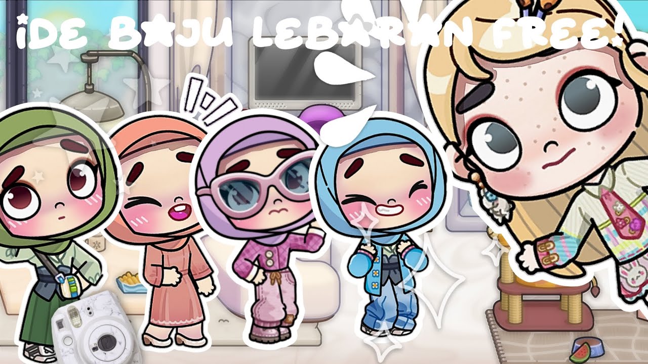 Ide Baju lebaran gratis buat kamu! |Avatar world|pazu