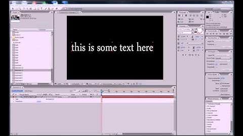 After Effects Tutorial - Waterfall Text Animation YouTube