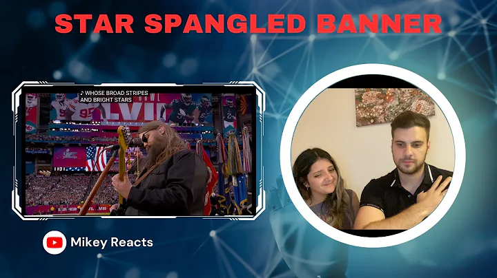 BRITISH COUPLE/PATRIOTS react to STAR SPANGLED BANNER by Chris Stapleton at the Superbowl! PATRIOTIC