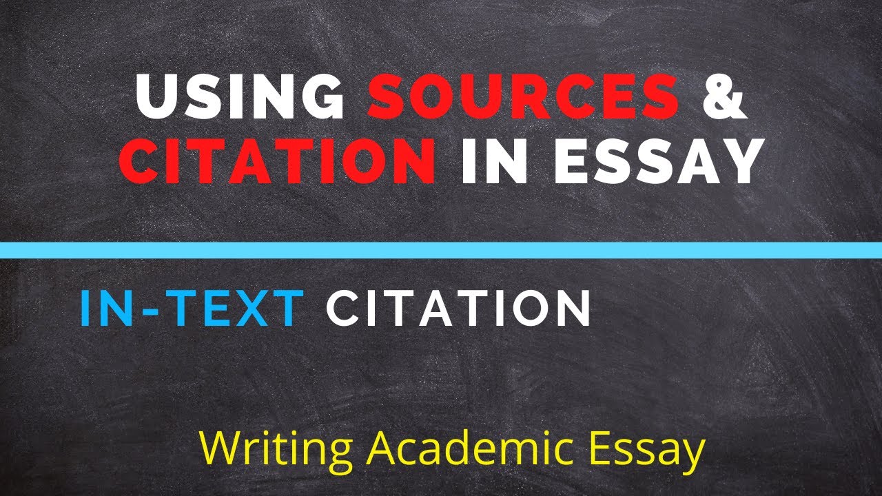 sources essay examples