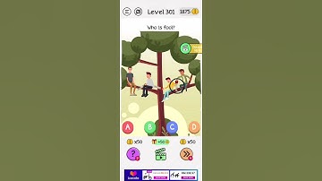 Braindom 2 Level 301 walkthrough solution