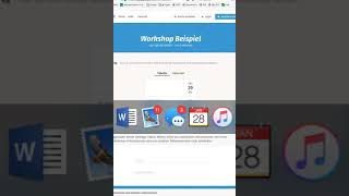 Eintragung Workshops Doodle Projekttage 2018