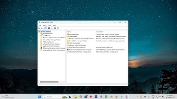 How To Open Local Security Policy secpol msc On Windows 11 or 10