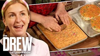 Christina Tosi Shows Drew How To Bake Her World-Famous Milk Bar Birthday Cake