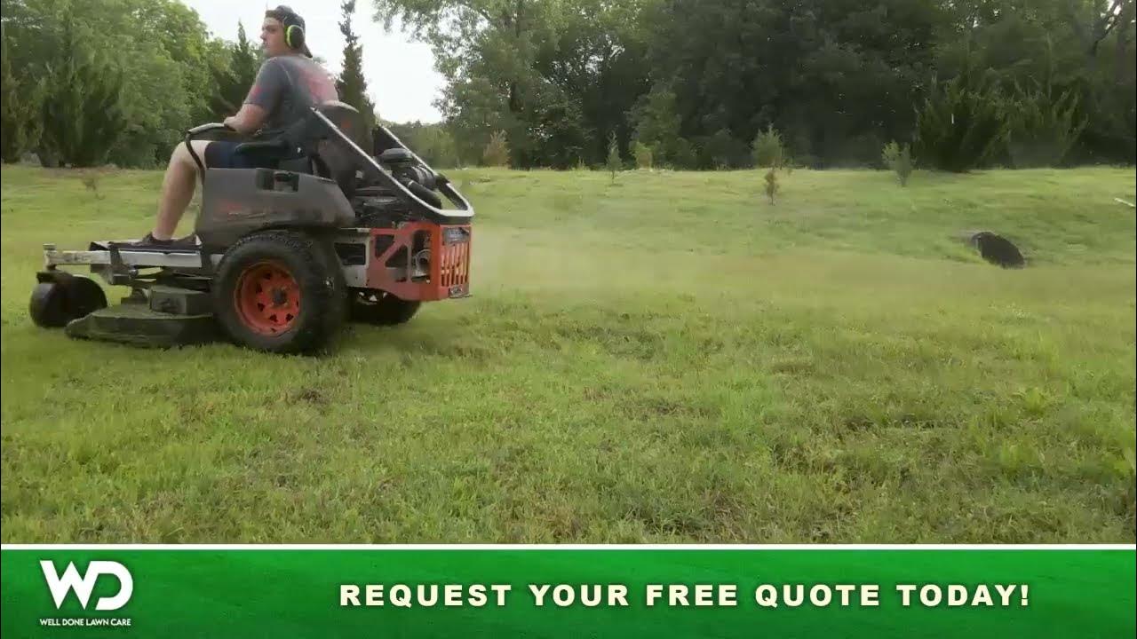 Tulsa Lawn Care WD Lawn Care Tulsa YouTube